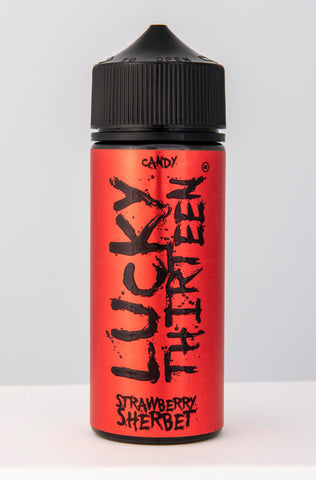 Lucky Thirteen Strawberry Sherbet 100ml E Liquid
