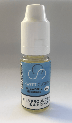 Sweet Cloud Strawberry Milkshake 10ml E Liquid